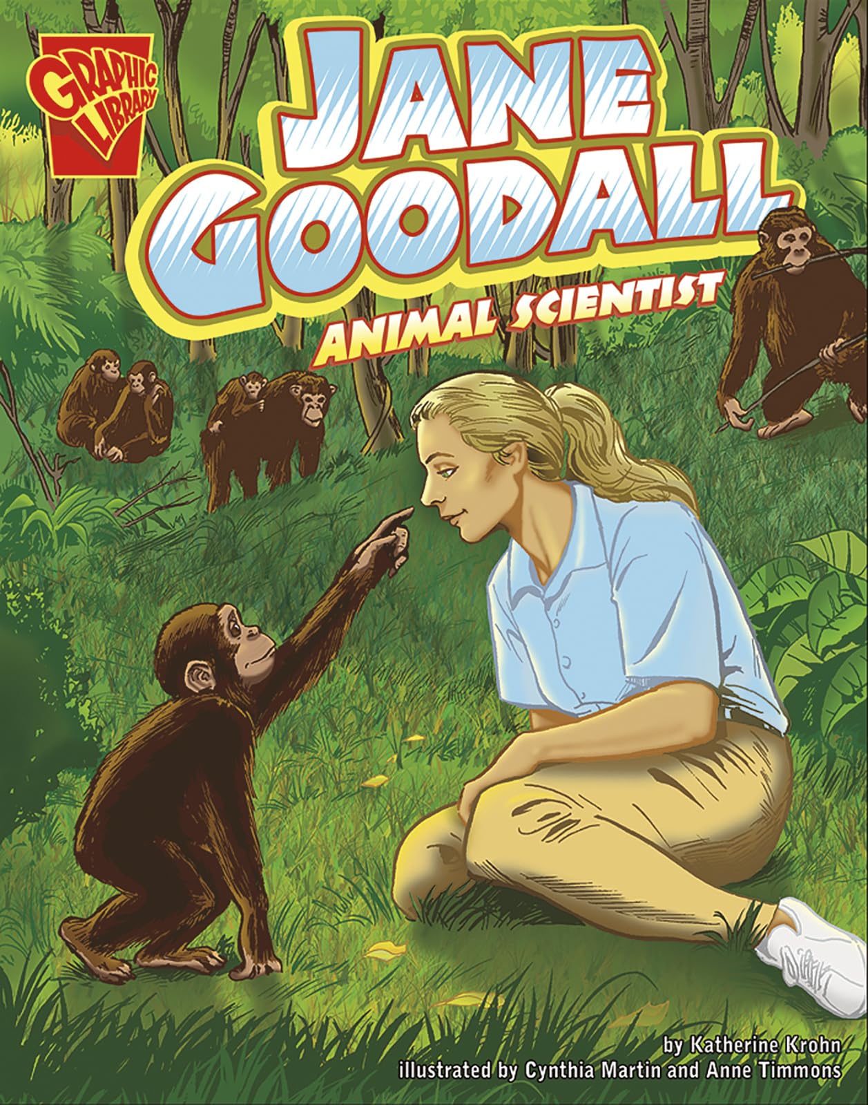 Jane Goodall: Animal Scientist (Graphic Library; Grahic Biographies) Manga
