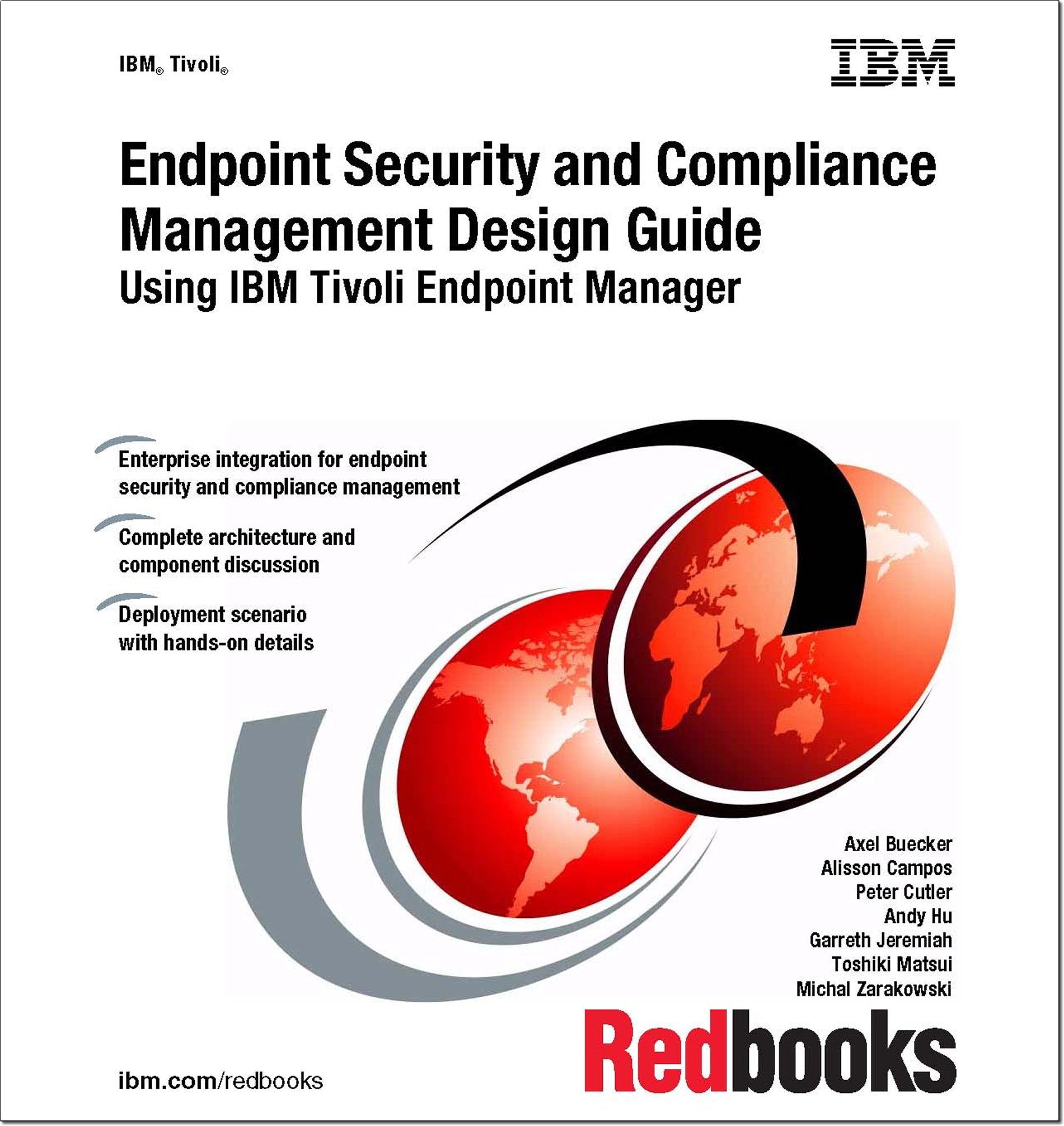 Product Image: Endpoint Security and Compliance Management Design Guide Using IBM Tivoli Endpoint Manager