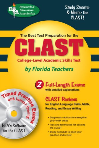 The Best Test Preparation for the Clast: With Rea's Testware on Cd-rom Learning & Reference