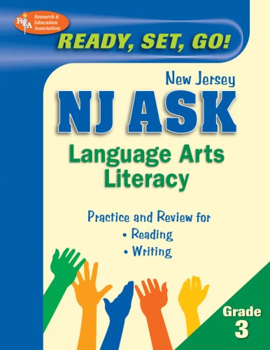 Go! NJ Ask Language Arts Literacy: Grade 3 (New Jersey Ask (Ready, Set, Go)) Learning & Reference