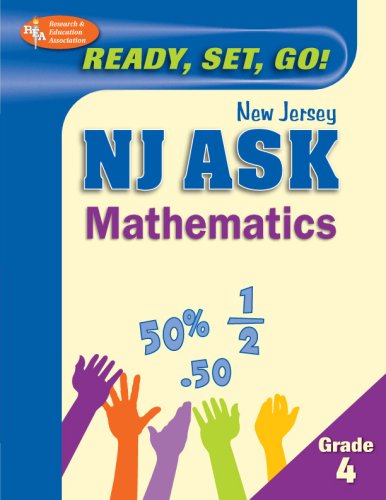 NJ Ask, Mathematics: Grade 4 (Ready, Set, Go!) Learning & Reference