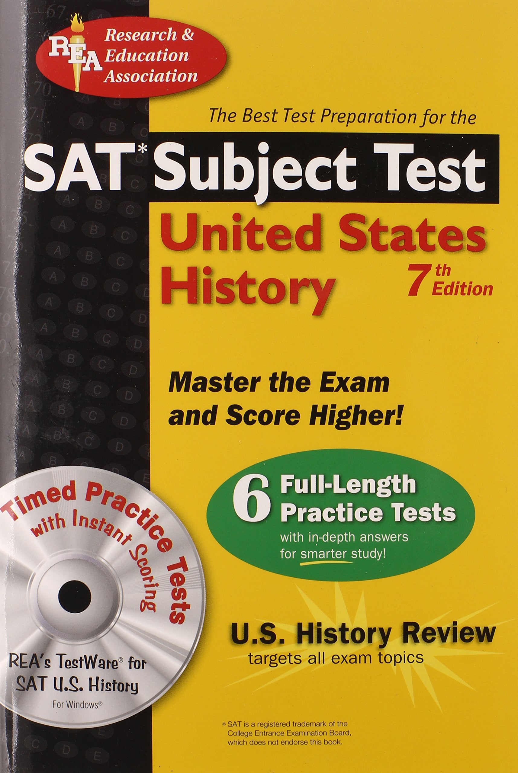 SAT Subject Test(tm) United States History W/CD (REA's Test Preps) Social Sciences