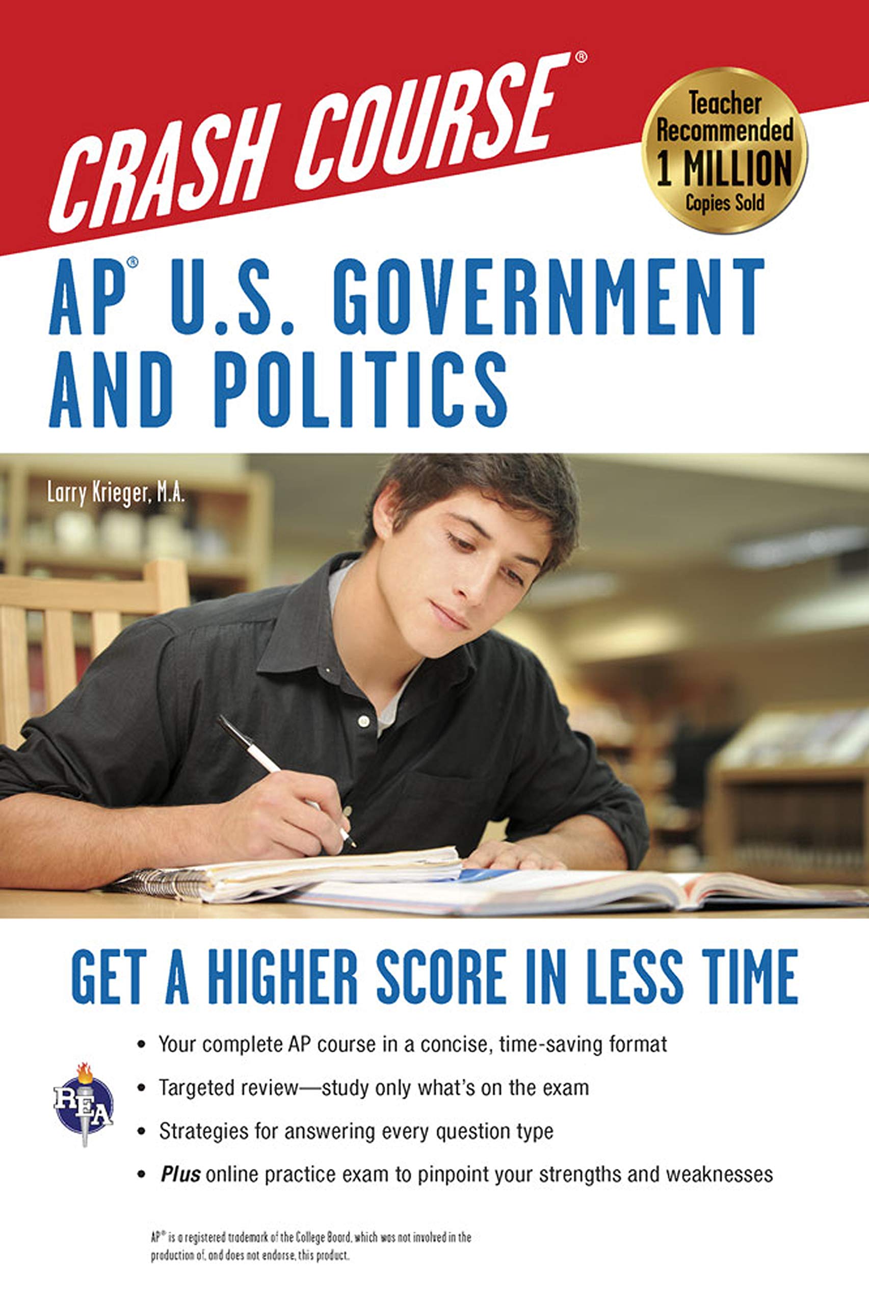 AP(R) U.S. Government & Politics Crash Course Book + Online Social Sciences