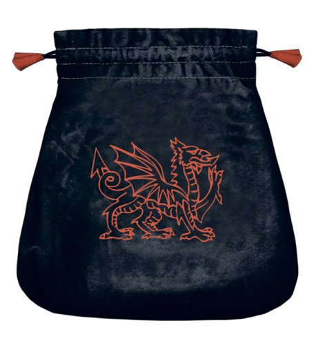 Dragons Velvet Bag Religion & Esotericism