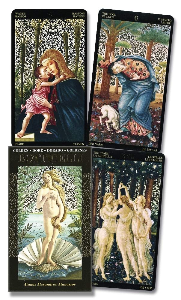 Golden Botticelli Tarot/ Tarot Dorado de Botticelli Religion & Esotericism