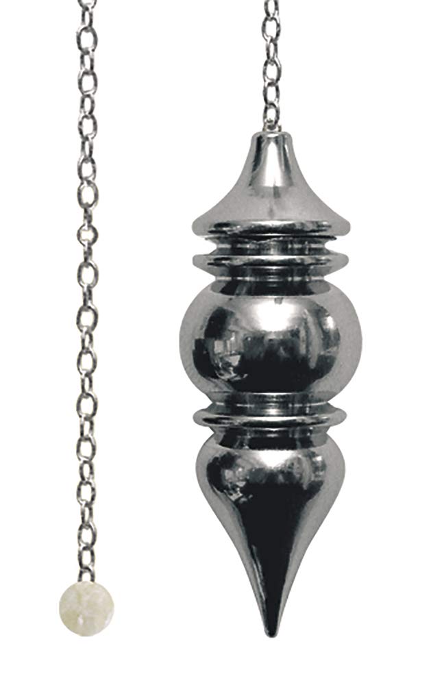 Deluxe Silver Wisdom Chamber Pendulum Religion & Esotericism