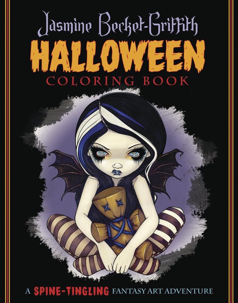 Jasmine Becket-Griffith Halloween Coloring Book: A Spine-Tingling Fantasy Art Adventure Hobbies & Crafts