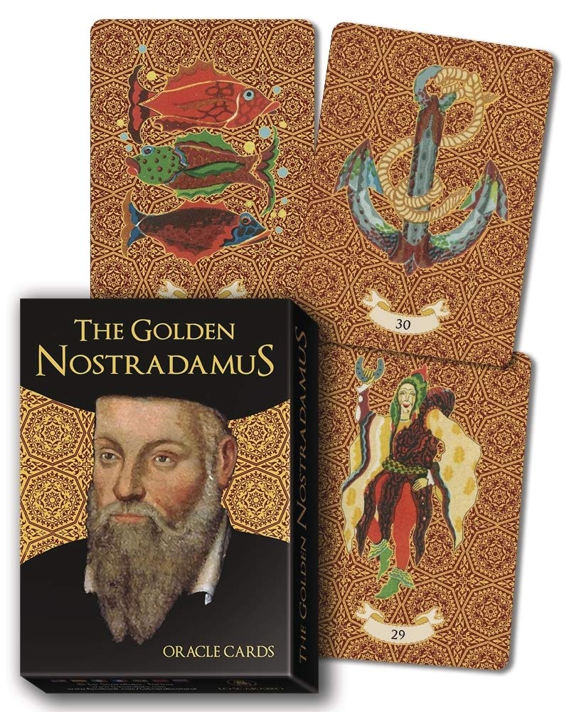 The Golden Nostradamus Oracle Cards Self-help