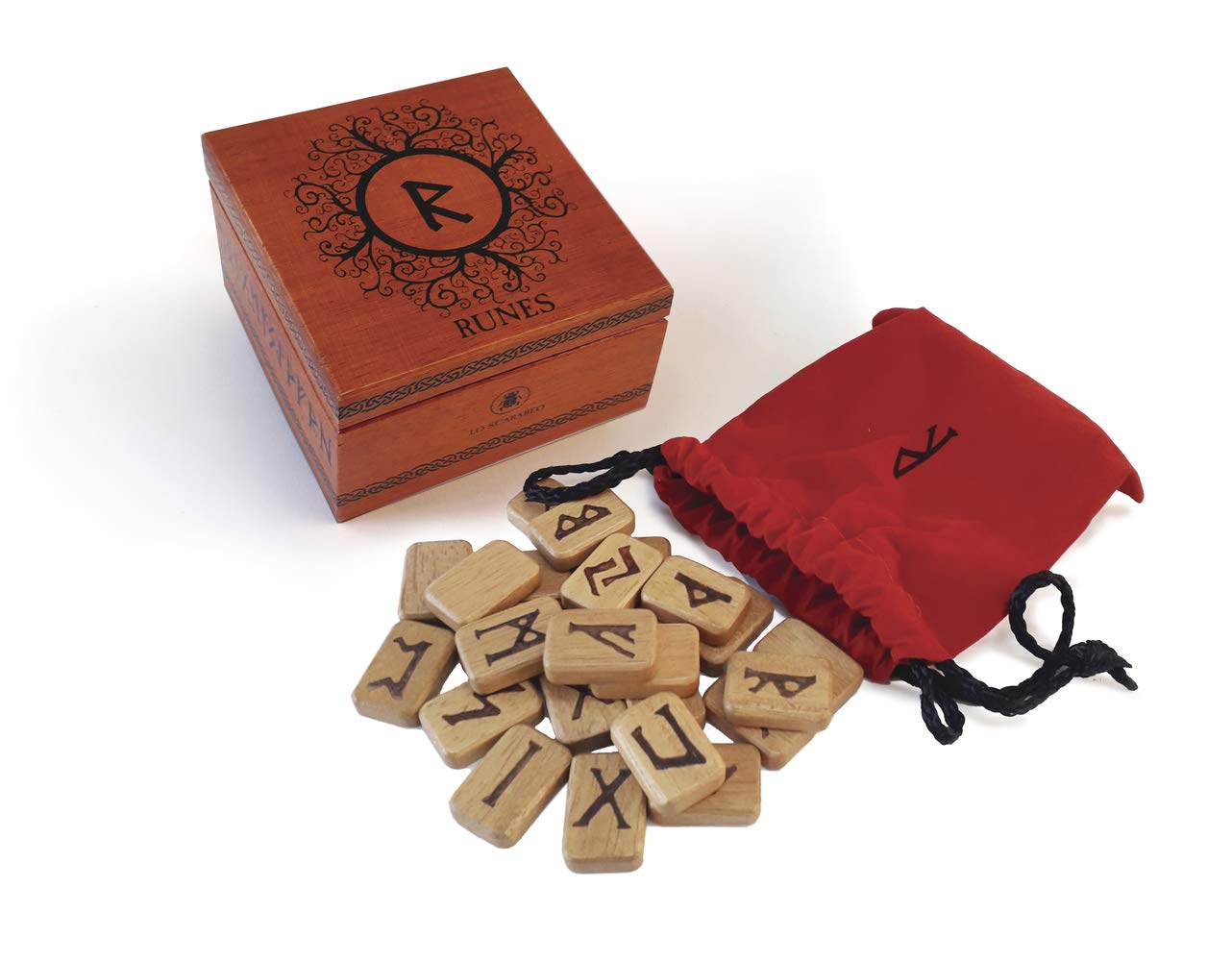 Deluxe Wooden Runes Books