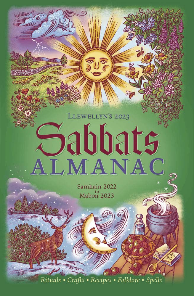 Llewellyn's 2023 Sabbats Almanac: Samhain 2022 to Mabon 2023: Rituals - Crafts - Recipes - Folklore - Spells Reference Books