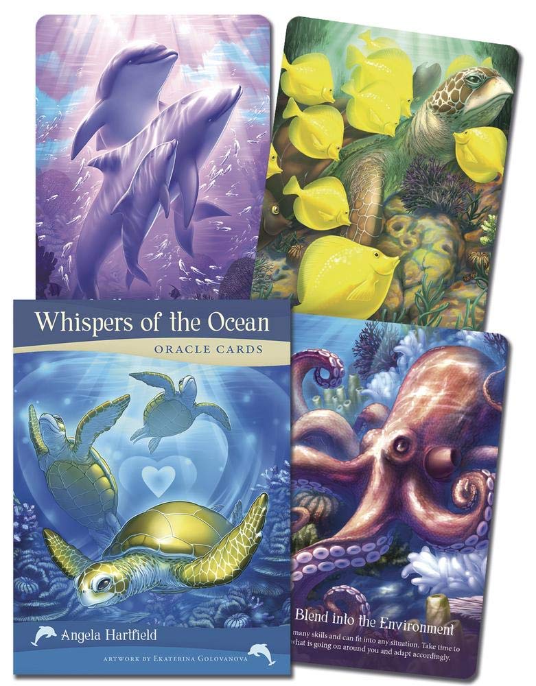Whispers of the Ocean Oracle Cards book