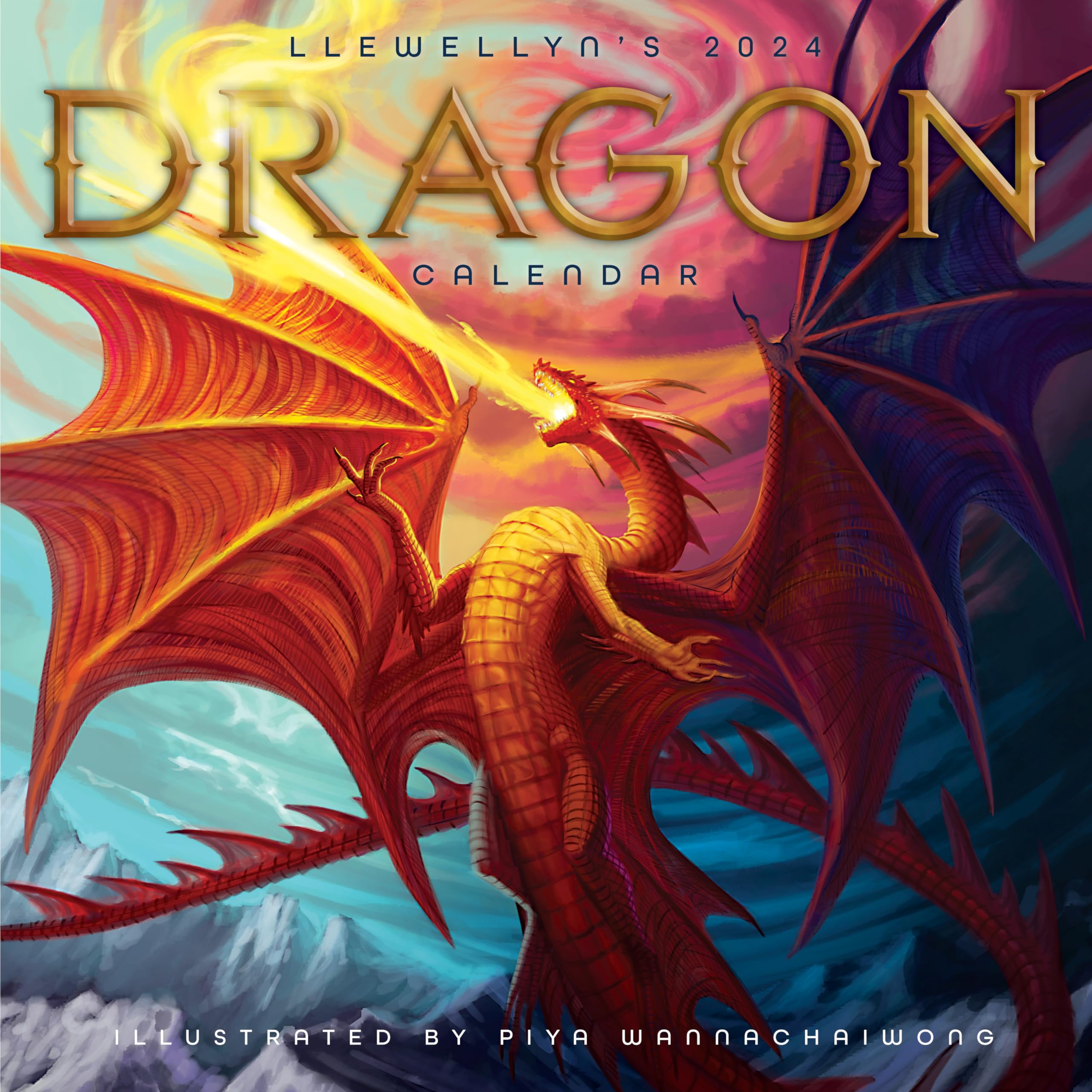 Llewellyn's Dragon 2024 Calendar Religion & Esotericism