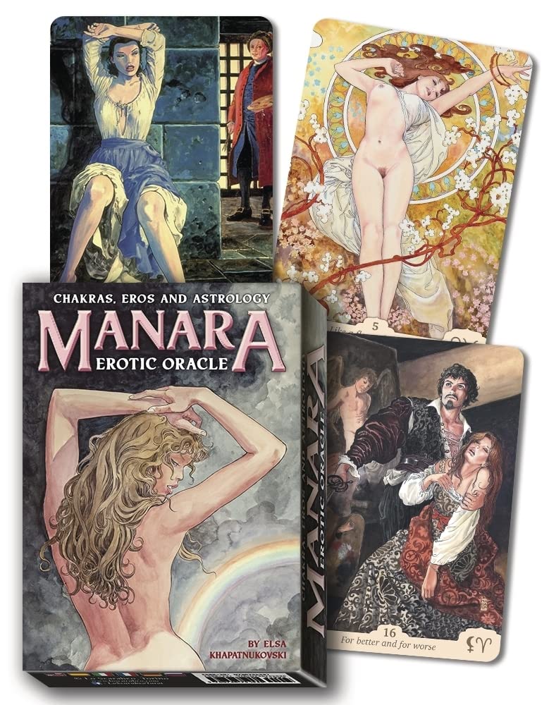 Manara Erotic Oracle: Chakras, Eros, and Astrology (Manara Erotic Tarot) Religion & Esotericism