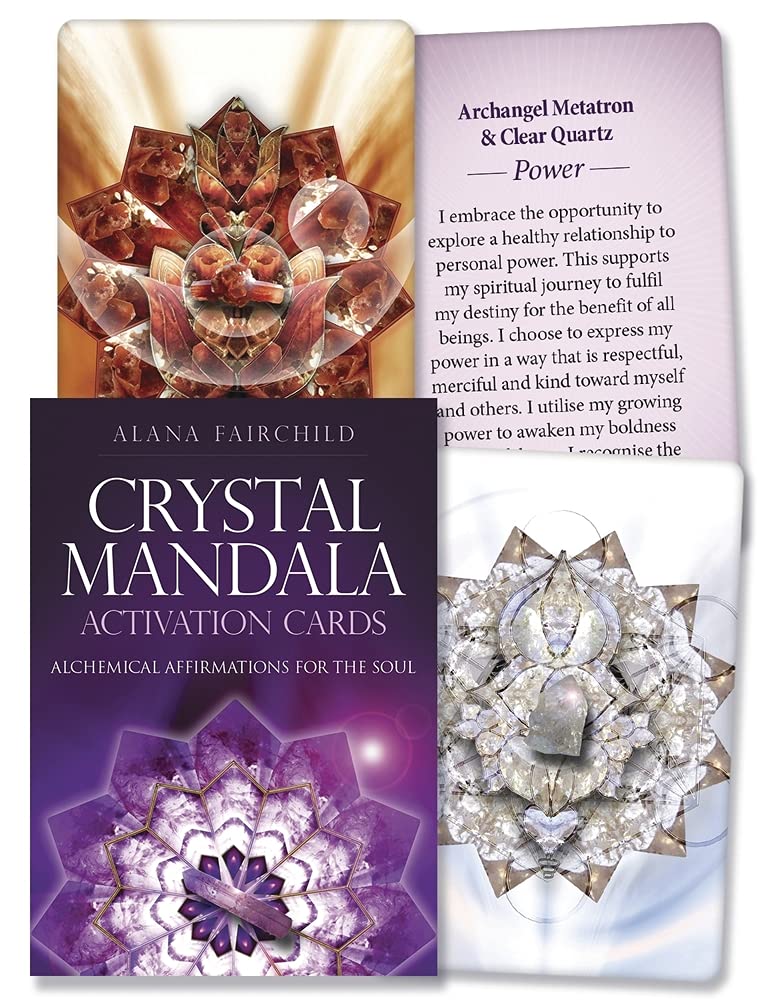 Crystal Mandala Activation Cards: Alchemical Affirmations for the Soul Religion & Esotericism