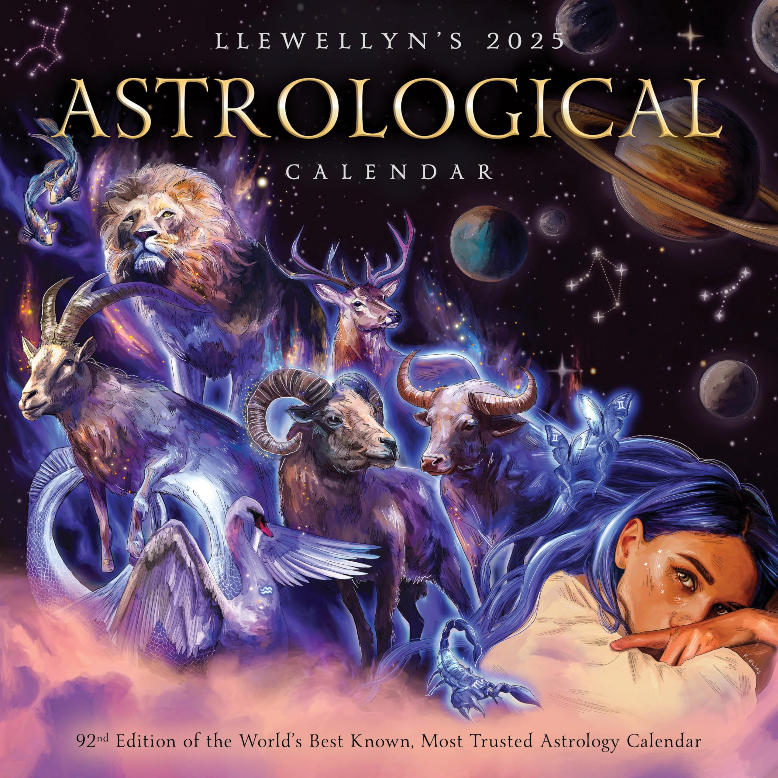Llewellyn's 2025 Astrological Calendar: The World's Best Known, Most Trusted Astrology Calendar Books