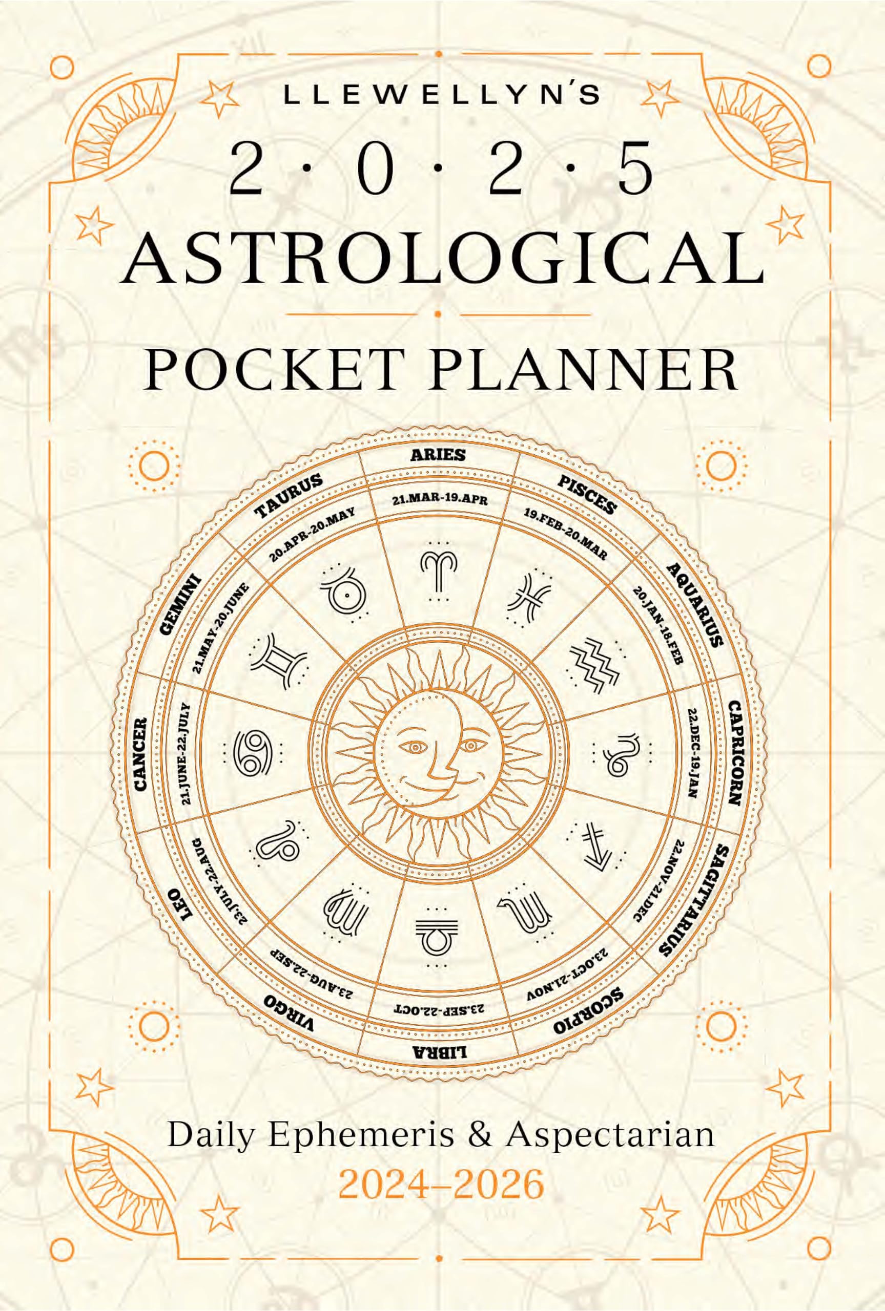 Llewellyn's 2025 Astrological Pocket Planner: Daily Ephemeris & Aspectarian 2024-2026 Books