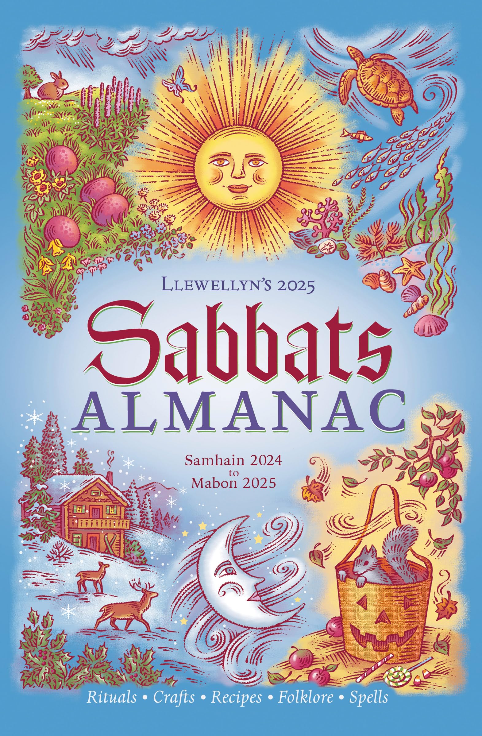 Llewellyn's 2025 Sabbats Almanac Reference Books