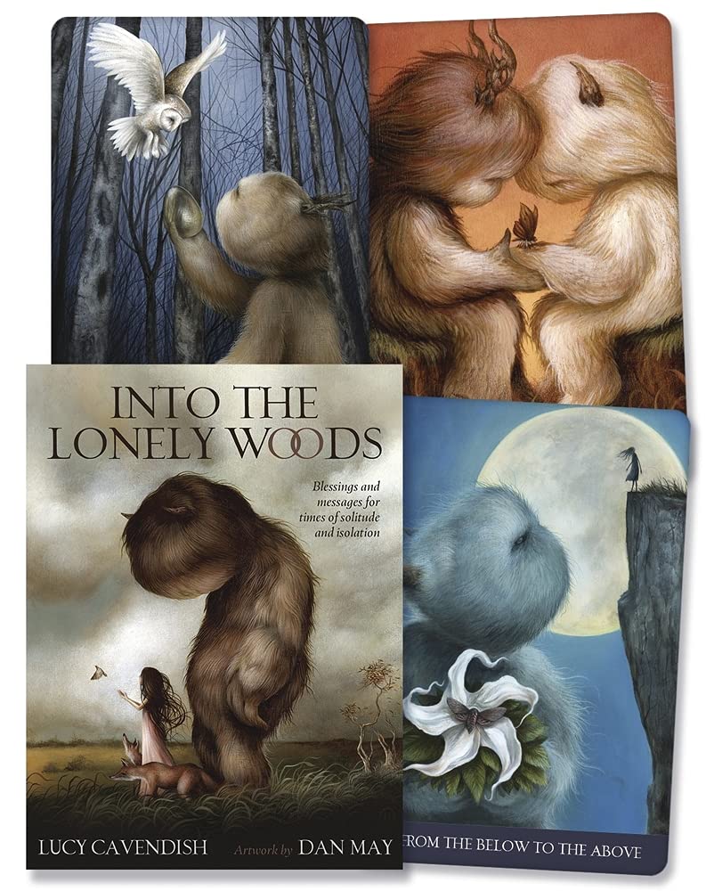 Into the Lonely Woods Cards: Blessings and Messages for Times of Solitude and Isolation Religion & Esotericism