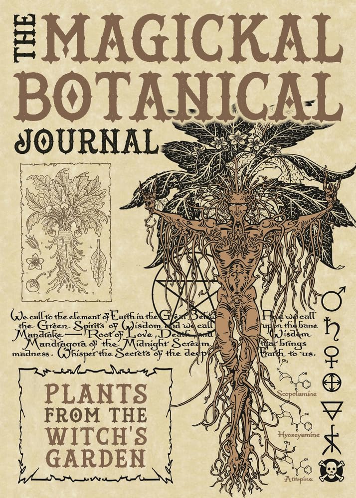The Magickal Botanical Journal: Plants from the Witch's Garden Religion & Esotericism