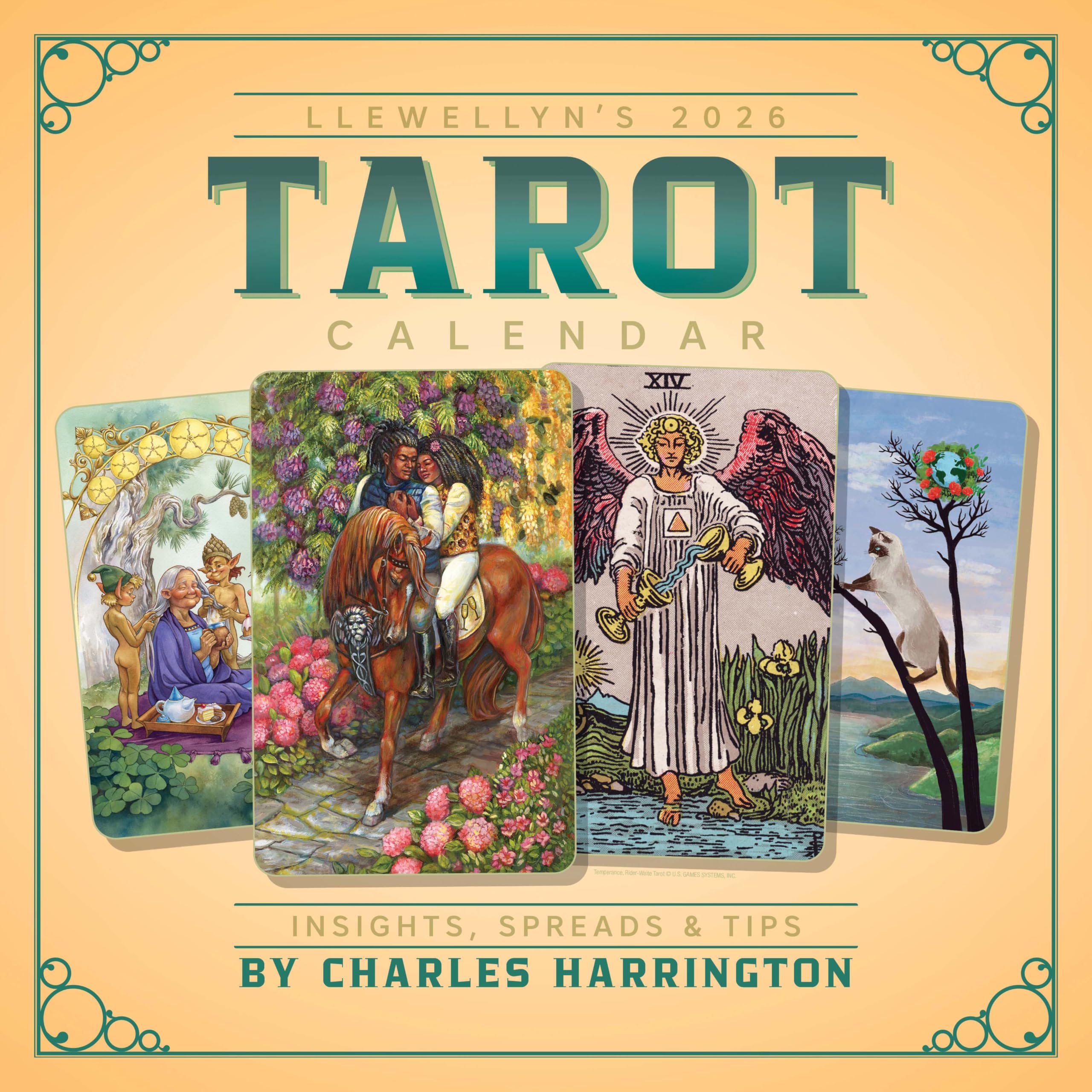 Llewellyn's 2026 Tarot Calendar: Insights, Spreads, and Tips (Llewellyn's 2026 Calendars, Almanacs & Datebooks) Calendars