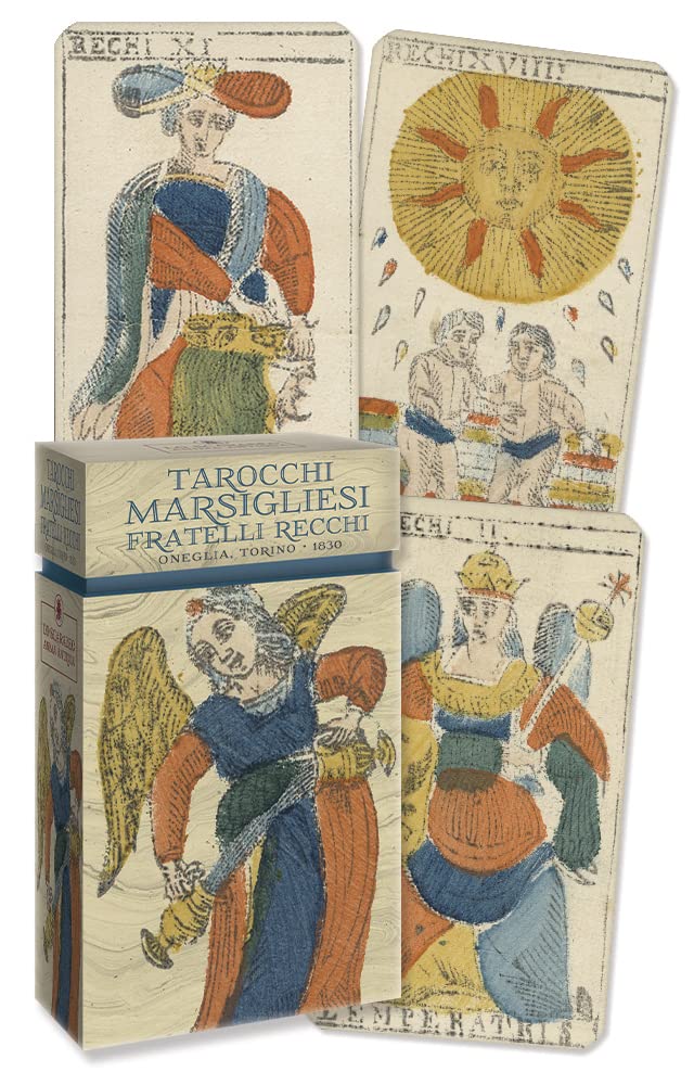 Tarocchi Marsigliesi Fratelli Recchi - Oneglia, Torino 1830 Religion & Esotericism