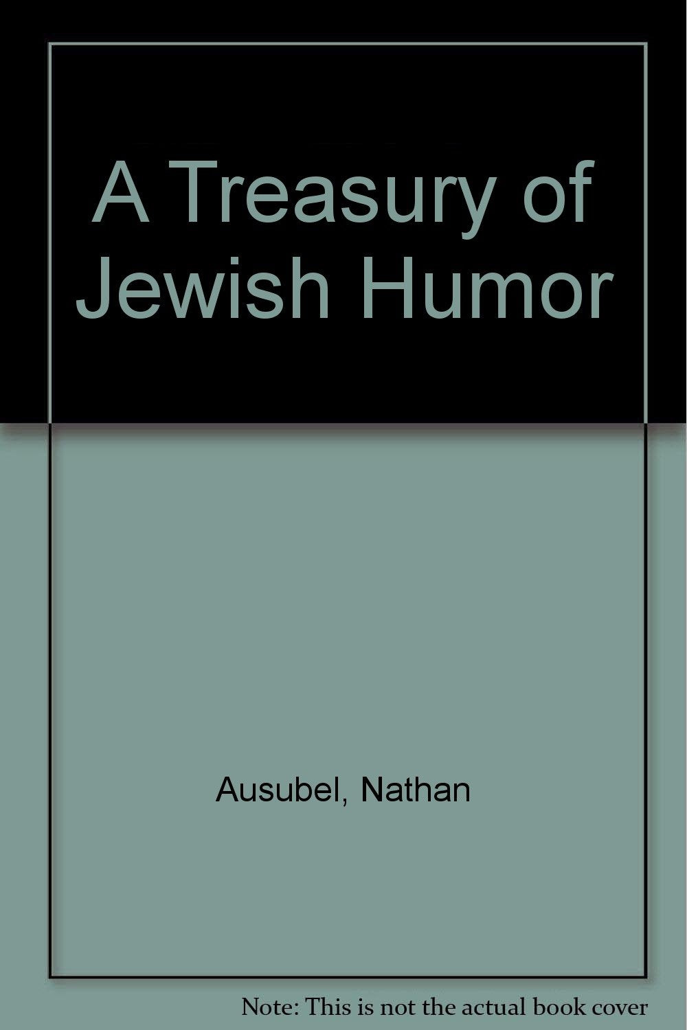 A Treasury of Jewish Humor Books