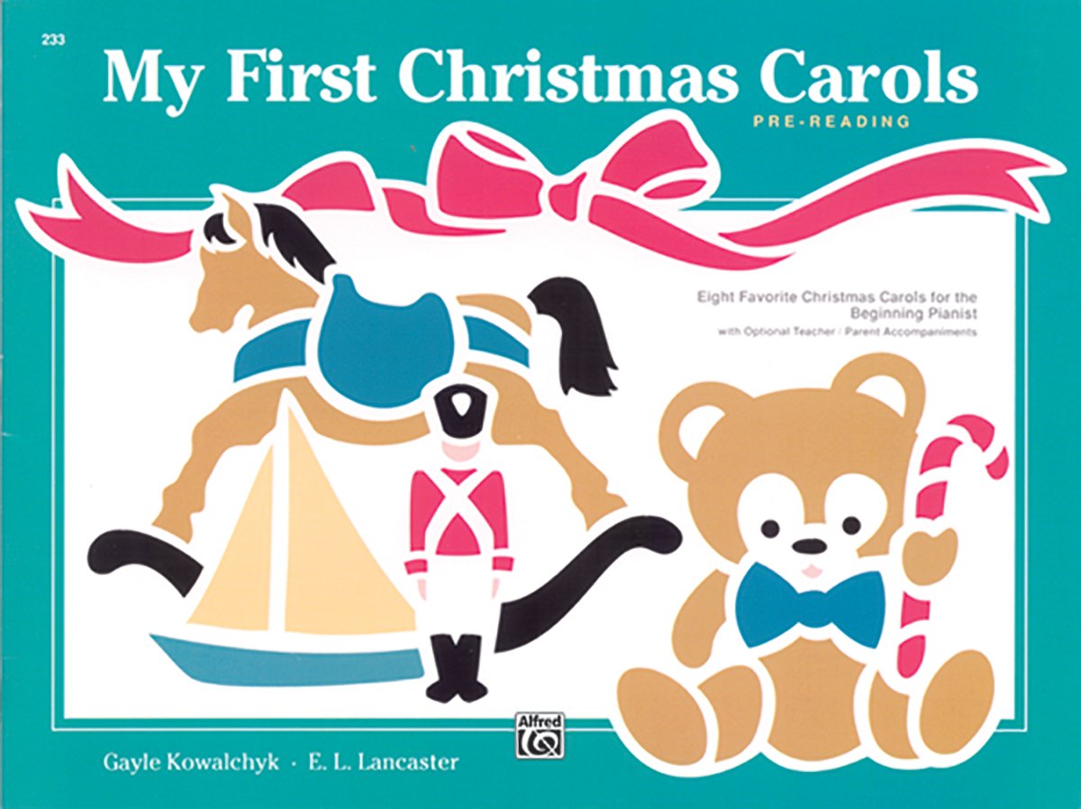 My First Christmas Carols: Eight Favorite Christmas Carols for the Beginning Pianist: Pre-Reading Social Sciences