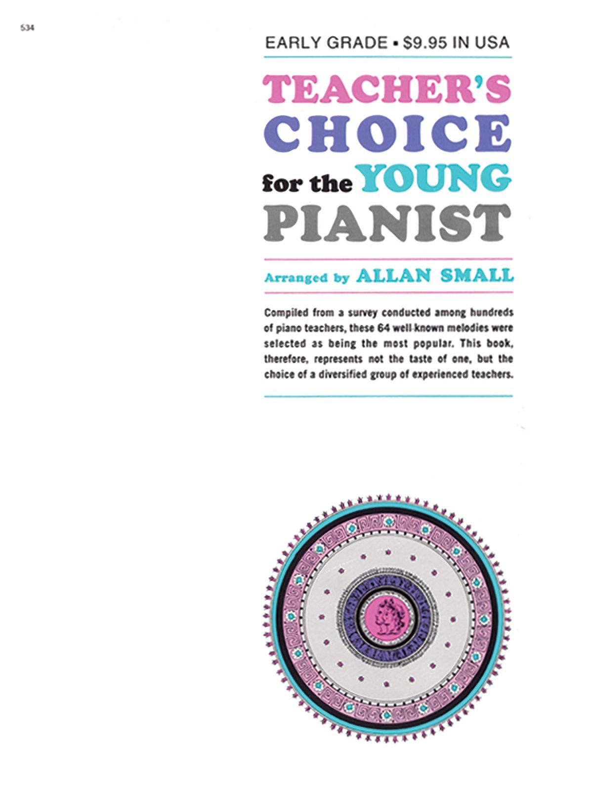 Teacher's Choice for the Young Pianist: Early Grade book