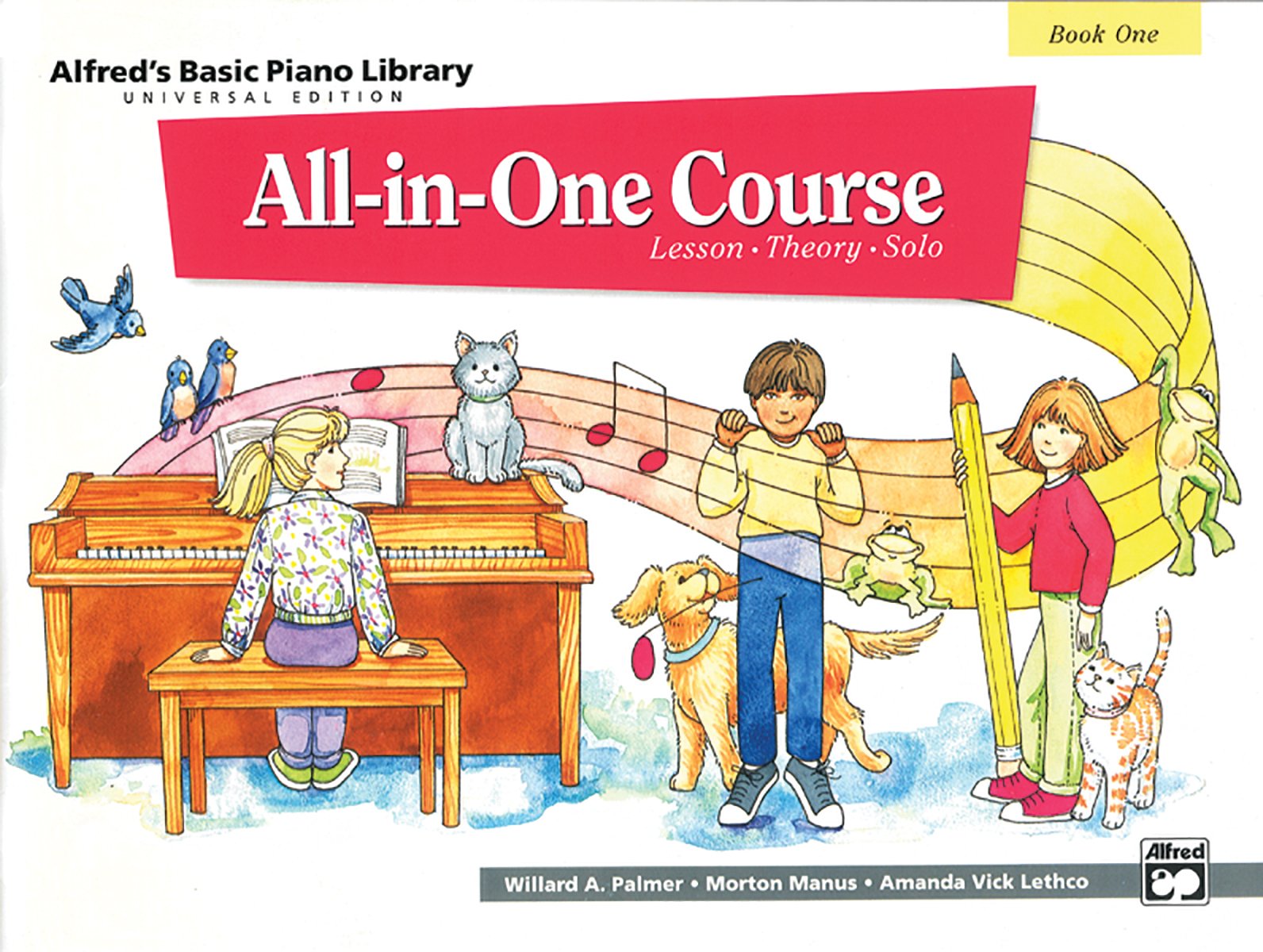 All-in-One Piano Course Book 1 --- Piano - Palmer, Manus & Lethco --- Alfred Publishing book