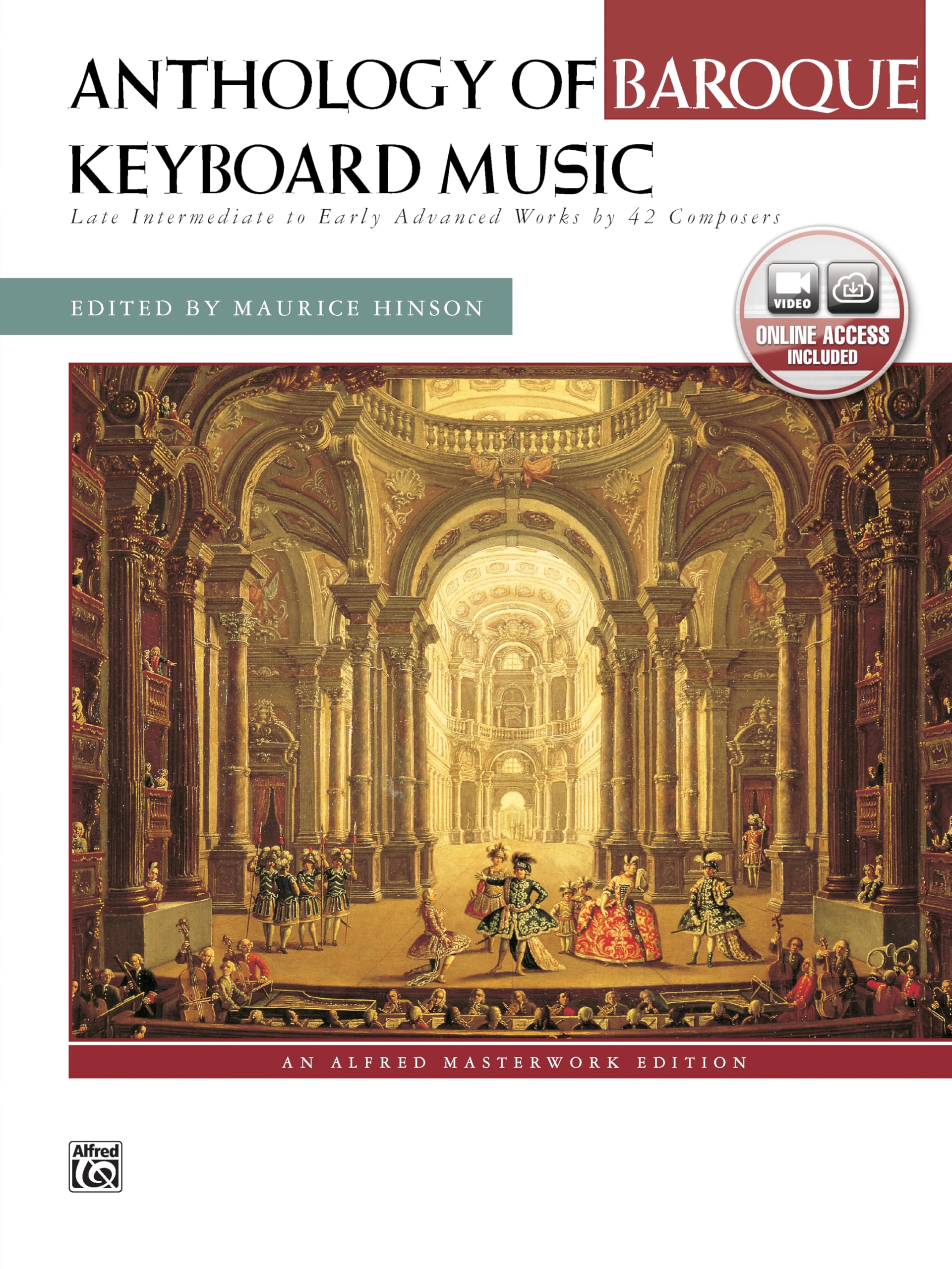 Anthology of Baroque Keyboard Music: Late Intermediate to Early Advanced Works by 42 Composers Sheet Music