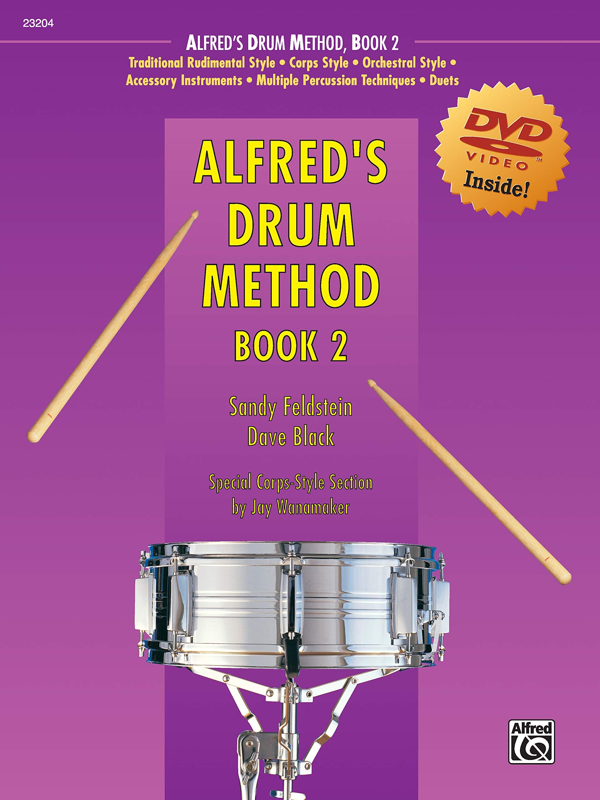 Product Image: Alfred's Drum Method, Book 2: (incl. DVD)