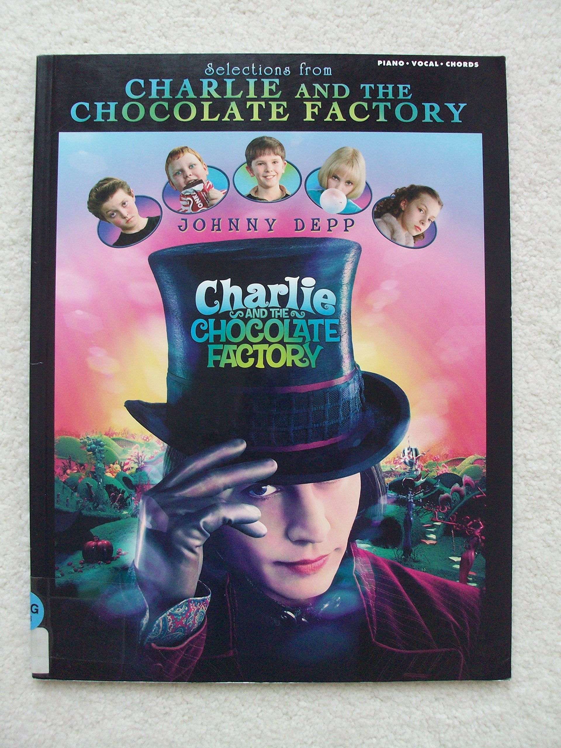 Selections from Charlie and the Chocolate Factory book