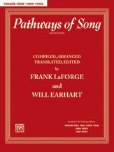 Pathways of Song, Vol 1: High Voice (Pathways of Song, 1, Band 1) Social Sciences