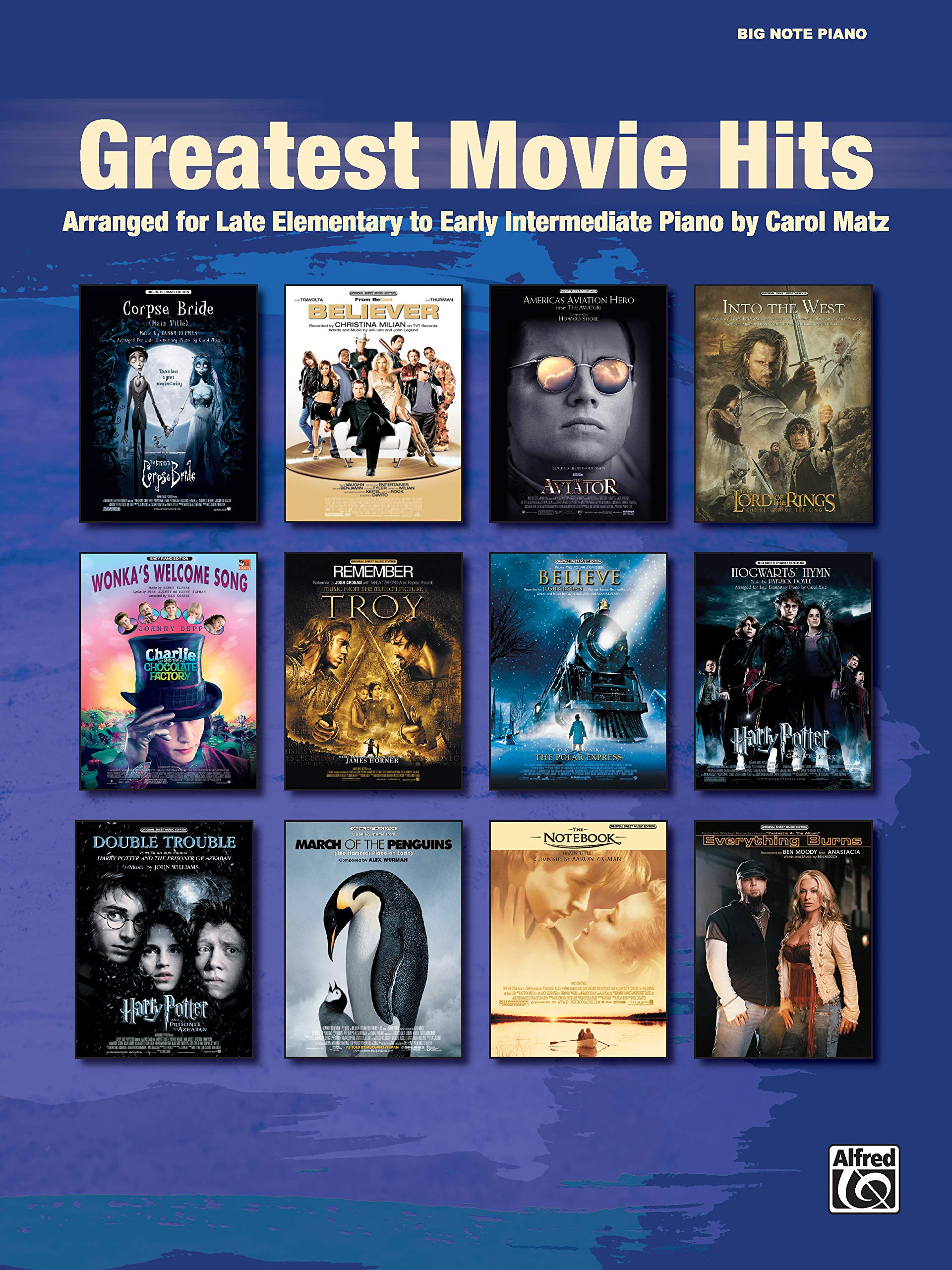 Greatest Movie Hits (Big Note Piano) Sheet Music