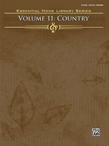 Country: Piano - Vocal - Chords (Essential Home Library Series, Band 11) Sheet Music