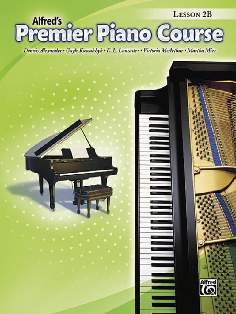Alfred's premier piano course: lesson book 2b - piano book