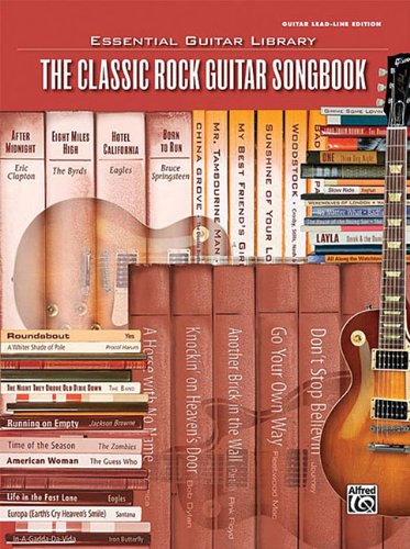 The Classic Rock Guitar Songbook: Essential Guitary Library, Guitar Lead-Line Sheet Music