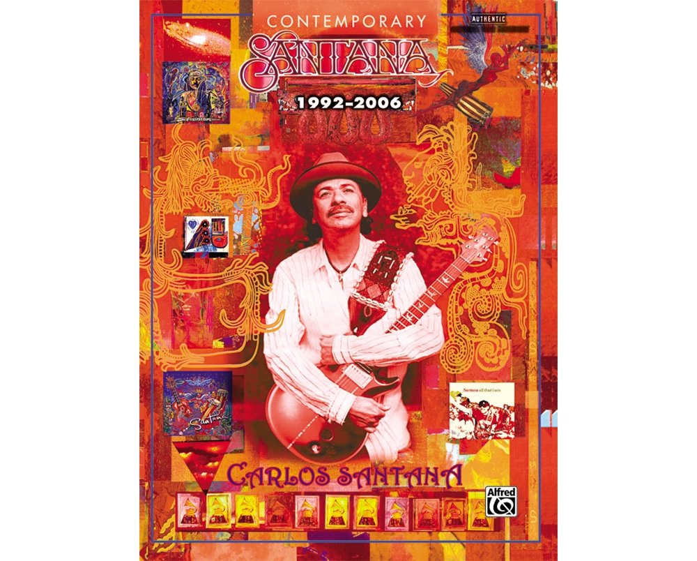 Contemporary Santana 1992-2006: Authentic Guitar Tab Edition Books