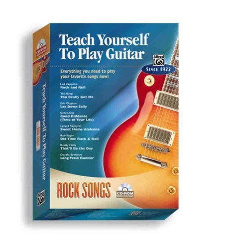 Alfred's Teach Yourself to Play Guitar, Rock Songs Arts & Music