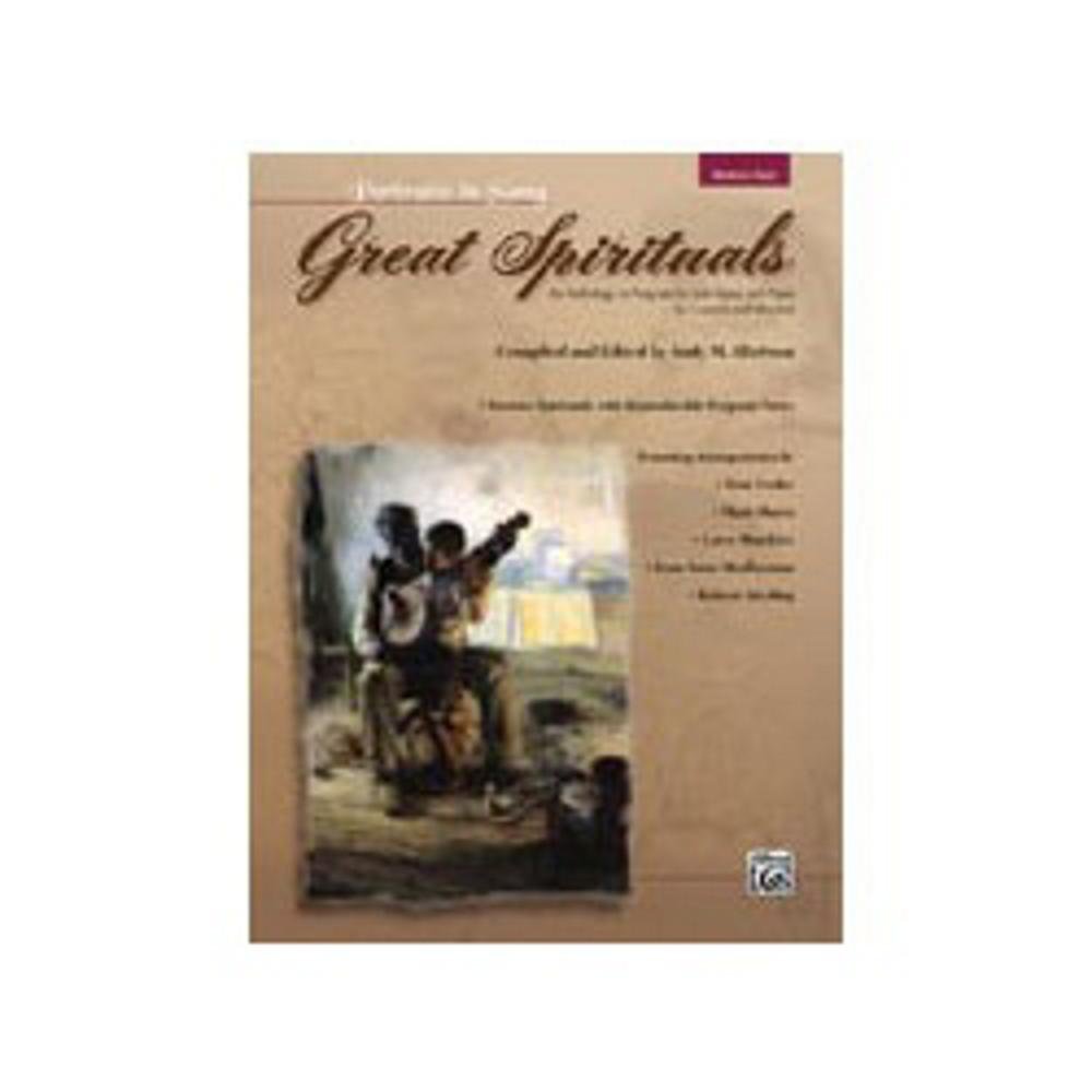 Great Spirituals: An Anthology or Program for Solo Voice and Piano for Concert and Worship: Medium High (Portraits in Song) Social Sciences