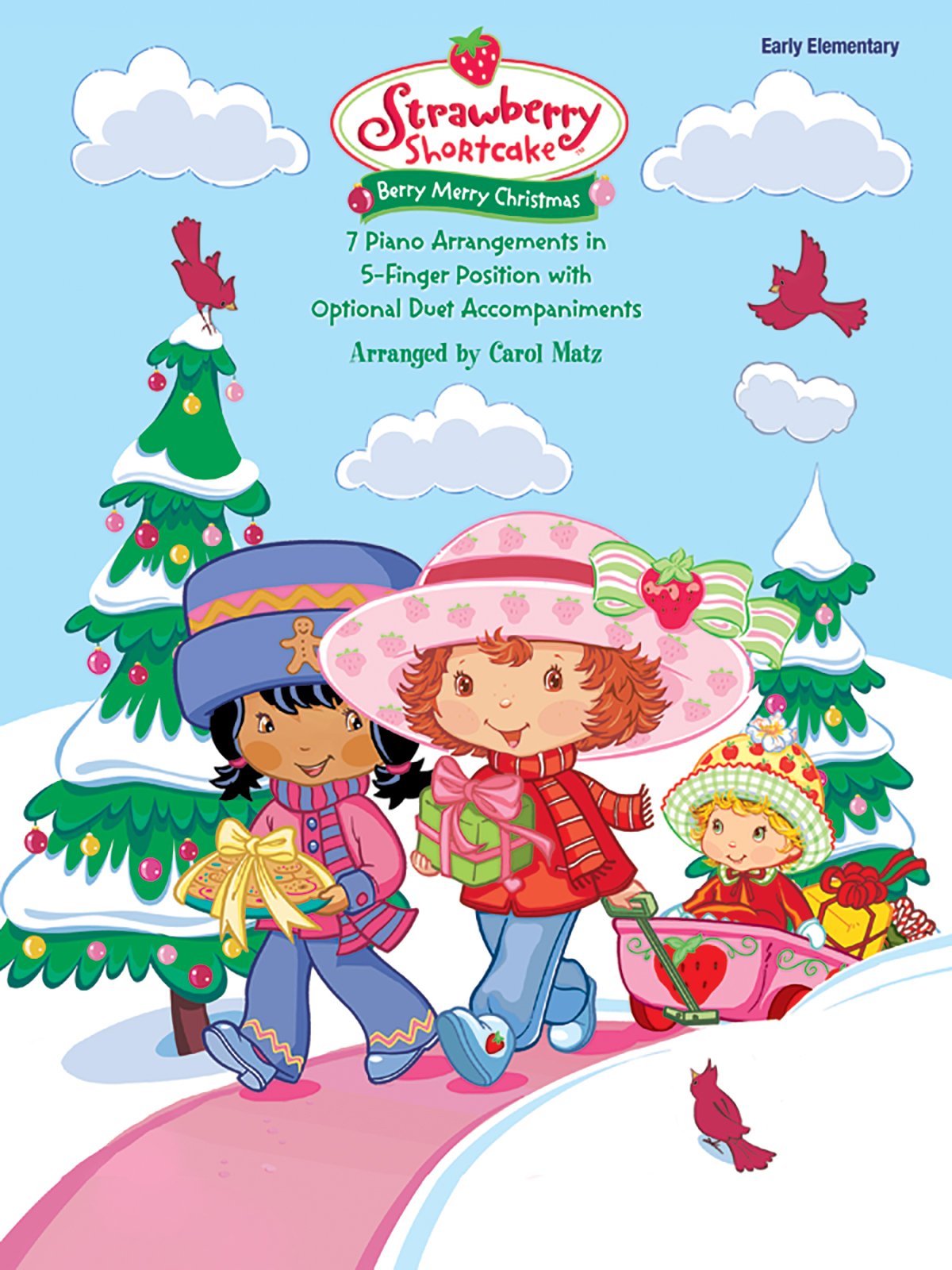 Strawberry Shortcake -- Berry Merry Christmas: 7 Piano Arrangements in 5-Finger Position with Optional Duet Accompaniments Social Sciences