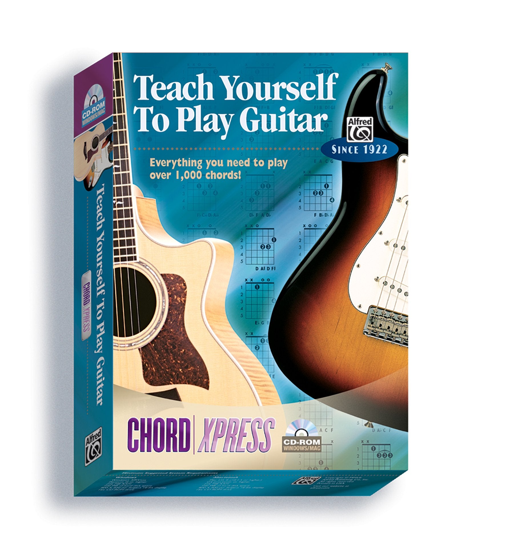 Alfred's Teach Yourself to Play Guitar: Everything You Need to Play Over 1,000 Chords! Sheet Music