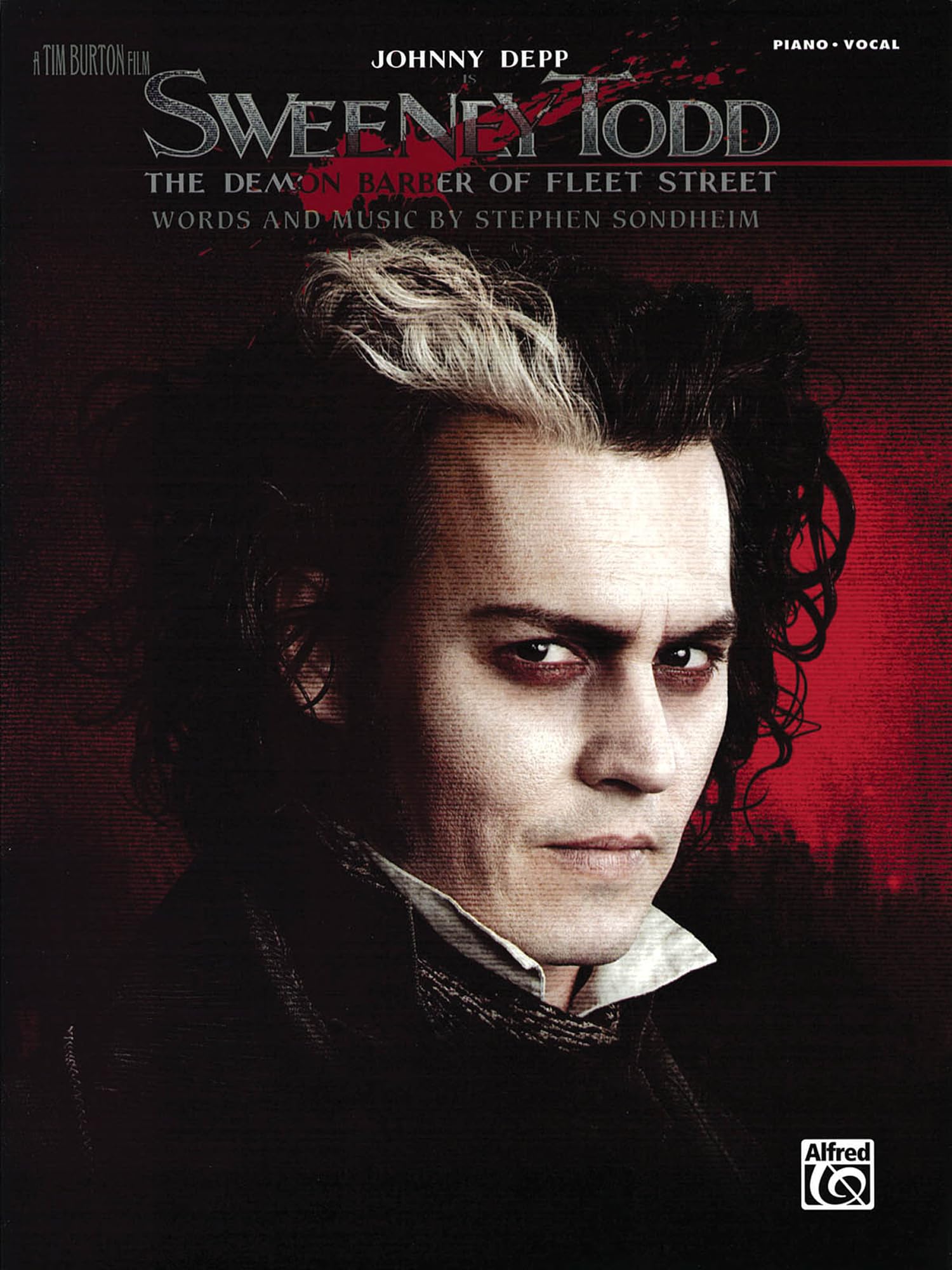 Sweeney Todd (The Movie): Songbook für Klavier, Gesang, Gitarre: Piano-Vocal-Chords Sheet Music