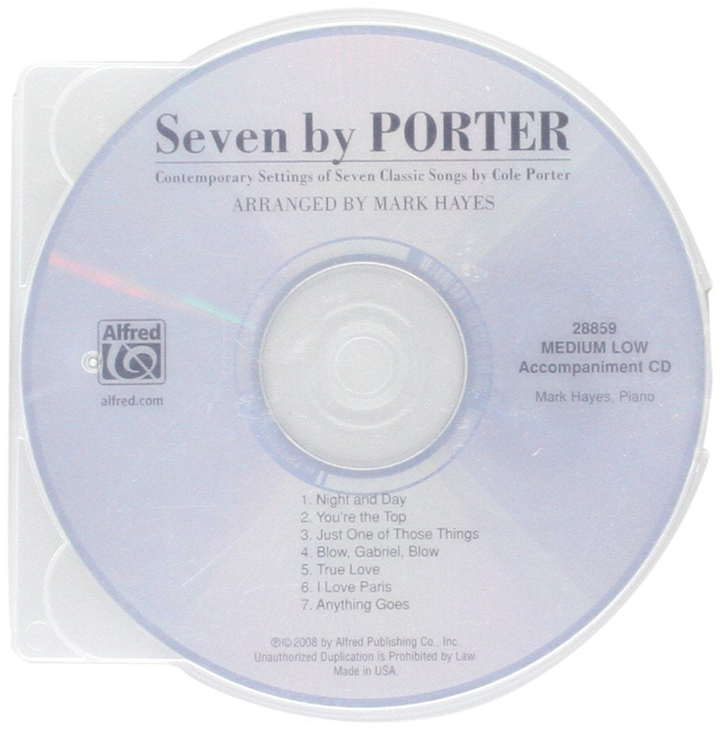 Seven by Porter: Contemporary Settings of Seven Classic Songs by Cole Porter Medium Low Voice Sheet Music