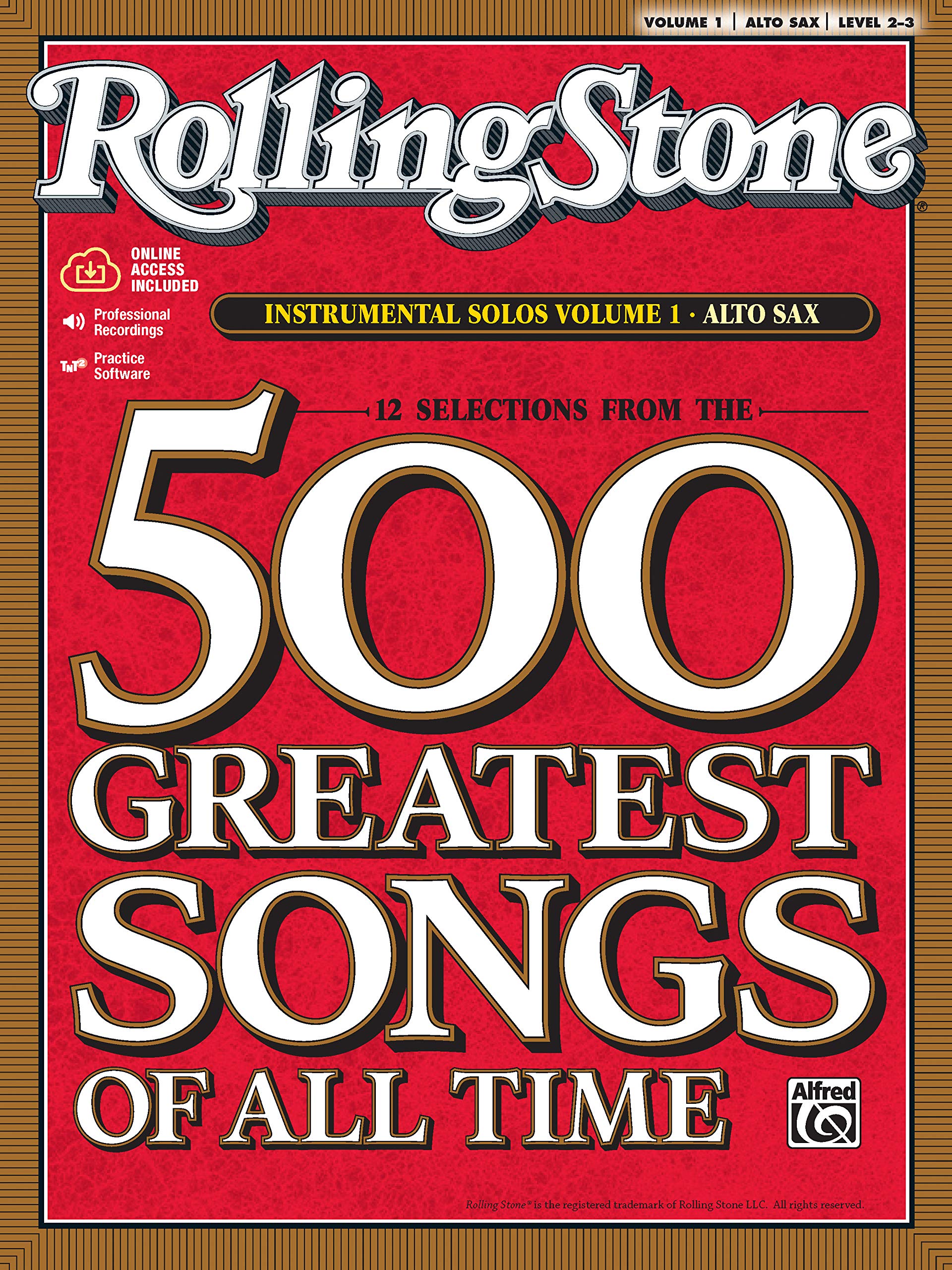 Selections from Rolling Stone Magazine's 500 Greatest Songs of All Time (Instrumental Solos), Vol 1: Alto Sax, Book & CD : Instrumental Solos: Alto Sax Social Sciences