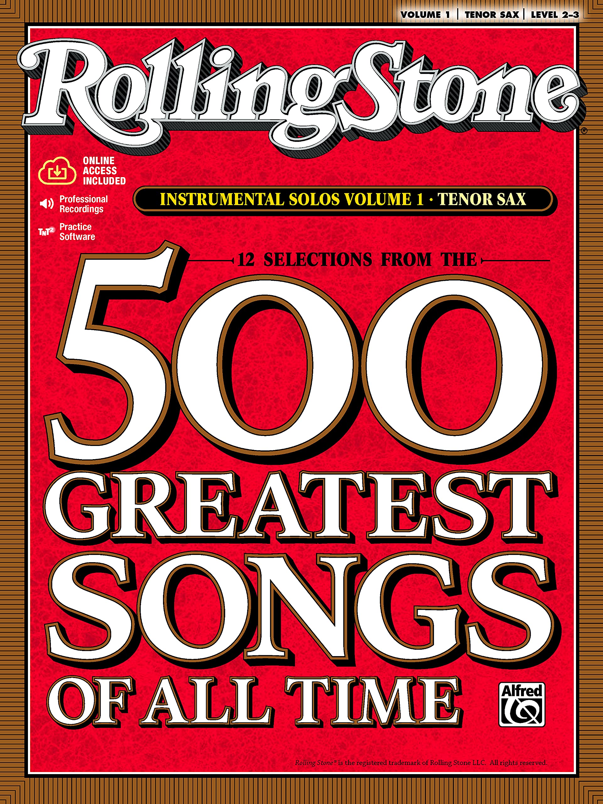 Rolling Stone Instrumental Solos: Tenor Sax: Level 2-3 Social Sciences