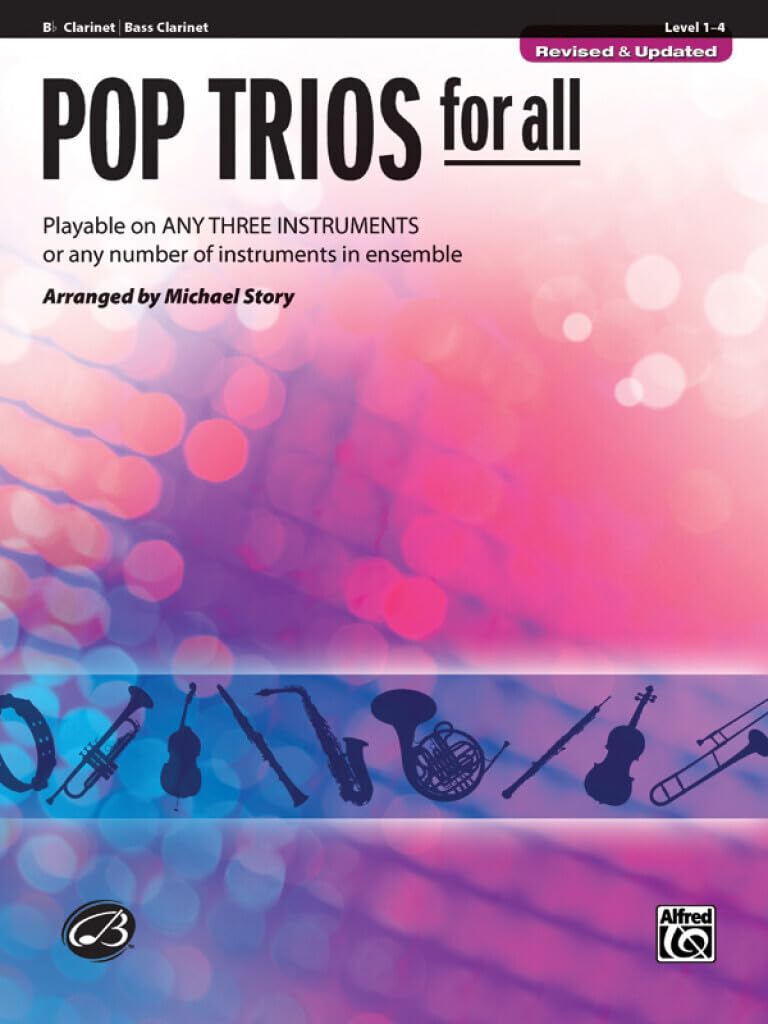 Pop Trios for All - Bb Clarinet / Bass Clarinet book