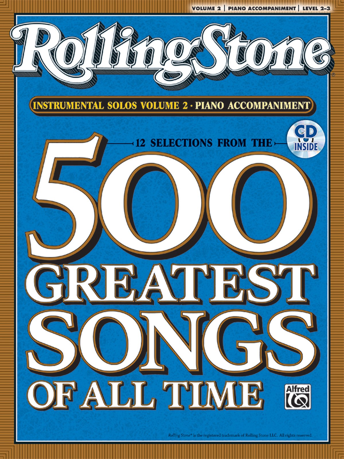 Rolling Stone 12 Selections From the 500 Greatest Songs of All Time: Instrumental Solos, Piano Acc.: Level 2-3 Social Sciences