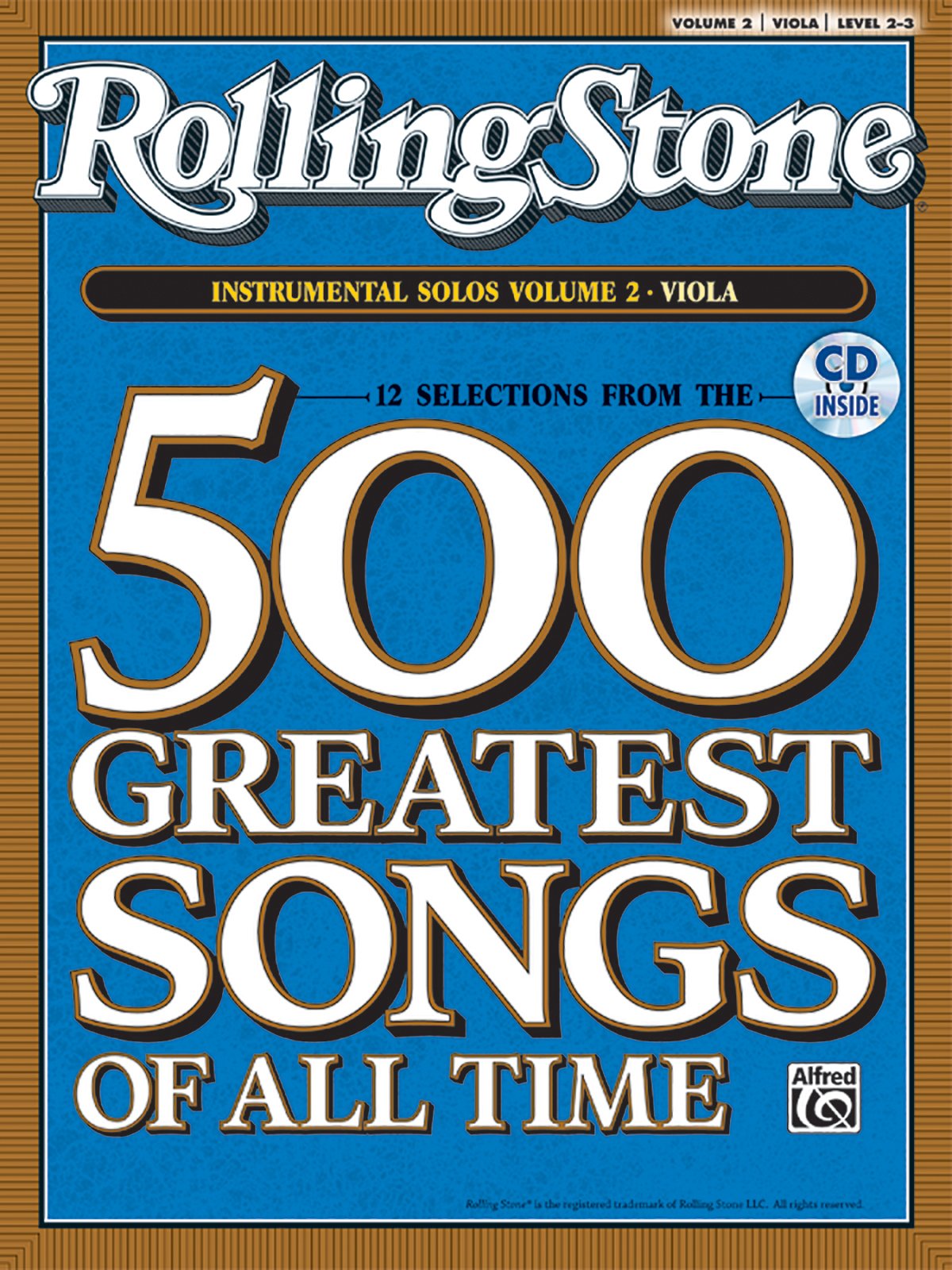 Selections from Rolling Stone Magazine's 500 Greatest Songs of All Time: Instrumental Solos for Strings, Viola Social Sciences