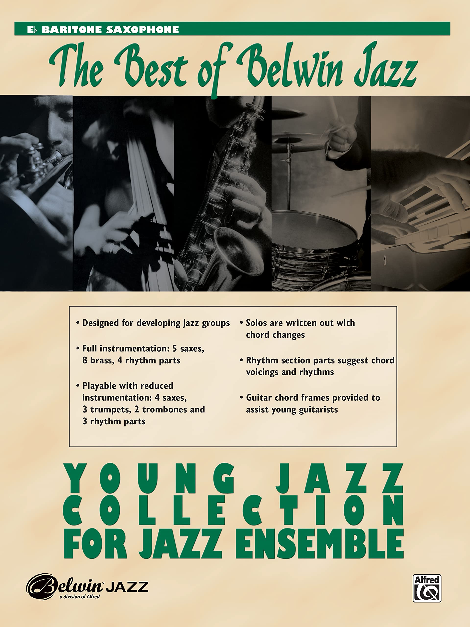 Young Jazz Collection for Jazz Ensemble: E-Flat Baritone Saxophone Social Sciences